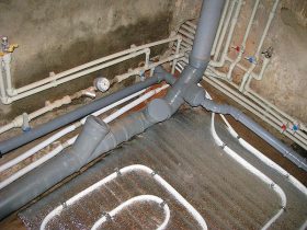 Монтаж канализационных труб в Красном Селе