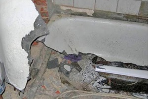 Демонтаж ванны в Красном Селе