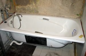 Установка стальной ванны в Красном Селе